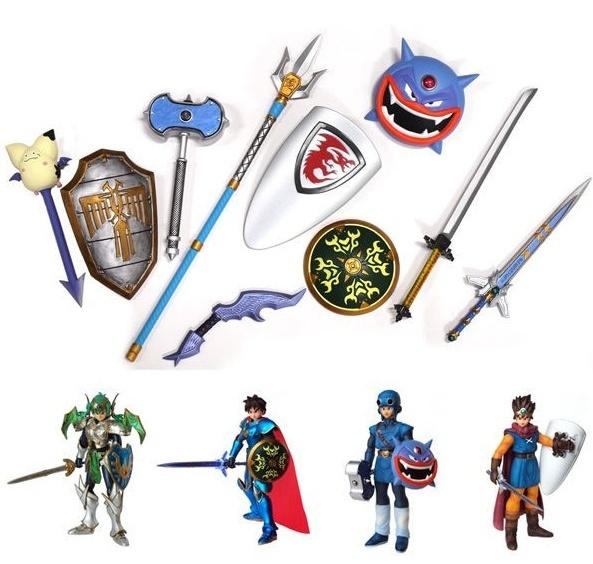 Dragon Quest The Adventure Of Dai Big Weapon Figure Collection Sword Taito Japan