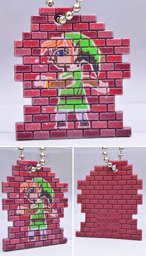 Bandai Triforce of the Gods 2 The Legend of Zelda Link strap figure gashapon set